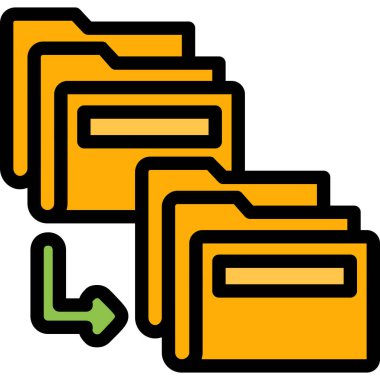 Belge. Web simgesi basit illüstrasyon