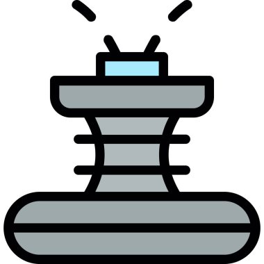 Bomba simgesi vektör illüstrasyonu