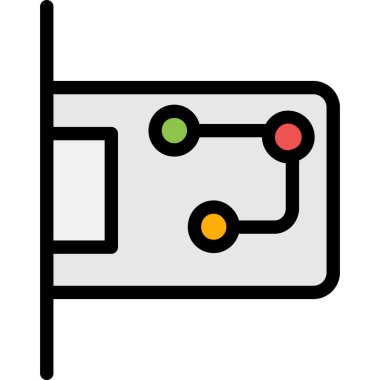 ağ paylaşım simgesi çizimi