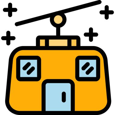 Helikopter. Web simgesi basit illüstrasyon