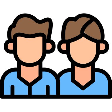 çift avatar insan simgesi Avatar kategorisinde