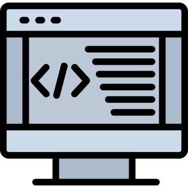 Kodlama programlama simgesi