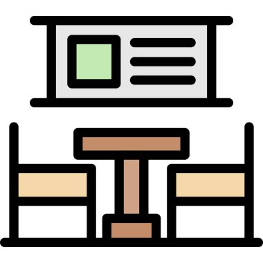 İnşaat inşaat simgesi - taslak biçimi