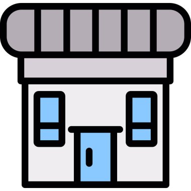 Mağaza simgesi - taslak biçiminde