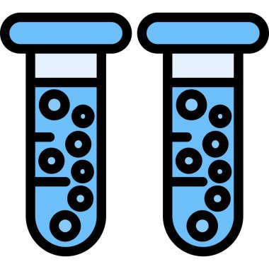 Tüplerin simge rengi ana hatlarını test et