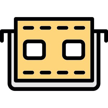 Peynir ikonu. özet vektörü