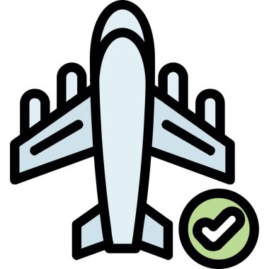 işaret simgesini işaretle, vektör illüstrasyonu