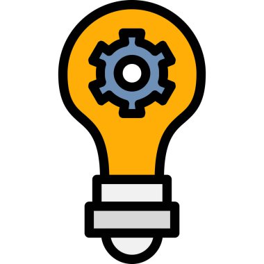 ampul vektör simgesi