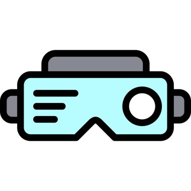 kamera simgesi vektör illüstrasyonu