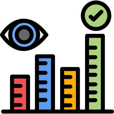 İş çizelgesi. Web simgesi basit tasarım