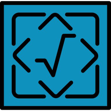 Eğilim biçimi izole edilmiş arkaplanda yön ok simgesi