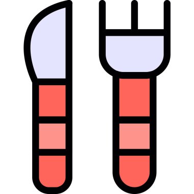 Çizgi film simgesinin vektör çizimi