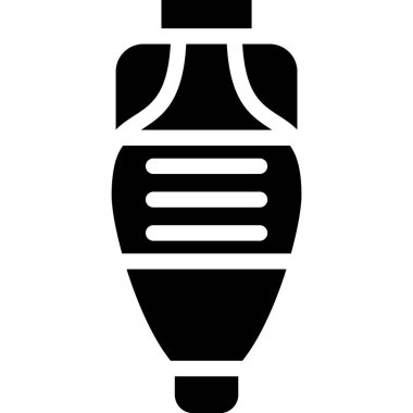 bomba simgesi, vektör illüstrasyonu