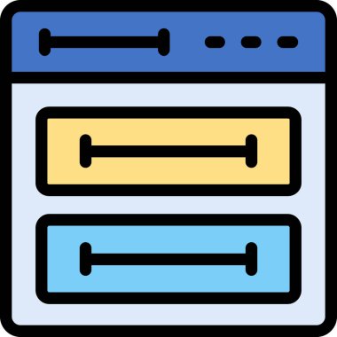 Ağ simgesi. Web simgesi vektör simgesi