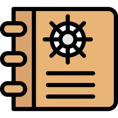 Gemi. Web simgesi basit illüstrasyon