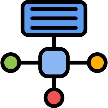 veri sunucusu ağ simgesi