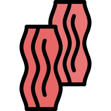 Et et simgesi doldurulmuş - satır biçimi