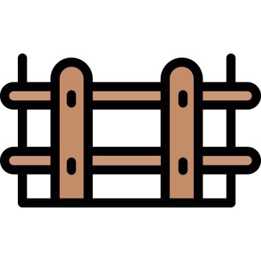 çubuk simgesi renk çizgisi vektörü