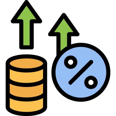 Bilgi alışverişi. Basit illüstrasyon