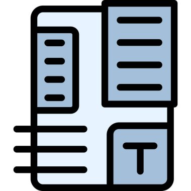 Veri dosyaları. Web simgesi vektör illüstrasyonu