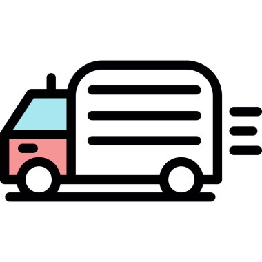 bus vektör resimleme arkaplanı