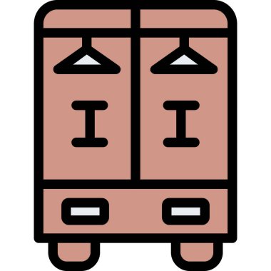 dağıtım paketi simgesi ana hat biçiminde