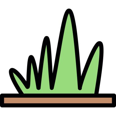 Kaktüs ikonu. Beyaz arkaplanda izole edilmiş web tasarımı için ana hatlı kaktüs vektör simgesi