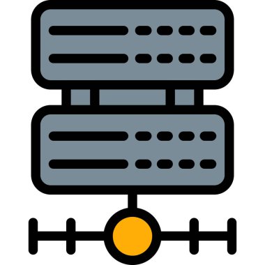 Ağ web simge vektör çizim