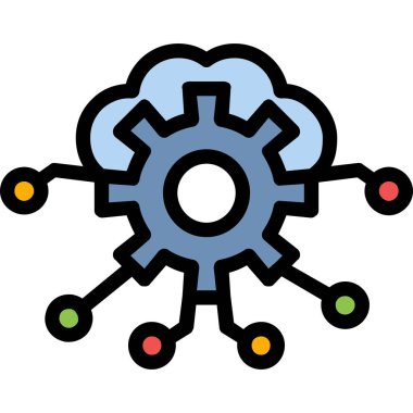 ağ paylaşım simgesi çizimi