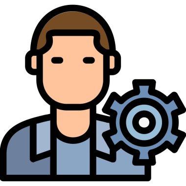 Tamirci işçi simgesi