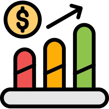 Çizelge. Web simgesi basit illüstrasyon