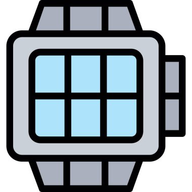 Akıllı çocuk. Web simgesi basit illüstrasyon