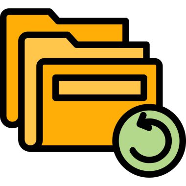 belge simgesi vektör illüstrasyonu