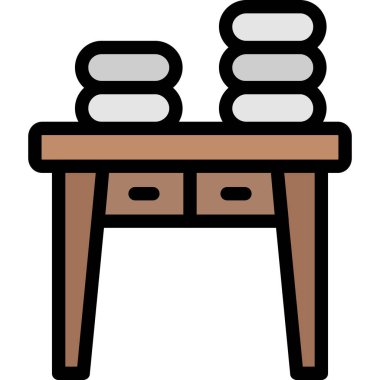 Yemek ikonu. vektör illüstrasyonu