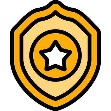 Yıldız. Web simgesi basit illüstrasyon