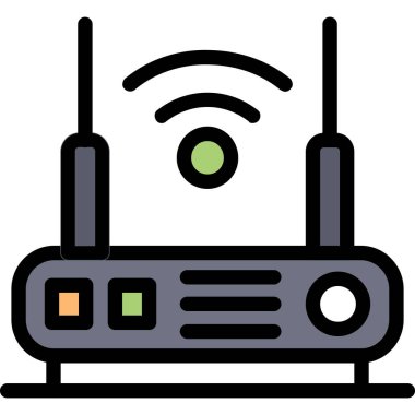 wifi simgesi vektör illüstrasyonu