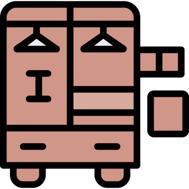 teslimat kargo simgesi