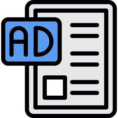 reklam reklam pazarlama simgesi