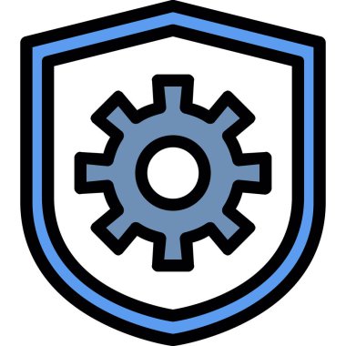 Teçhizat Web simgesi basit illüstrasyon