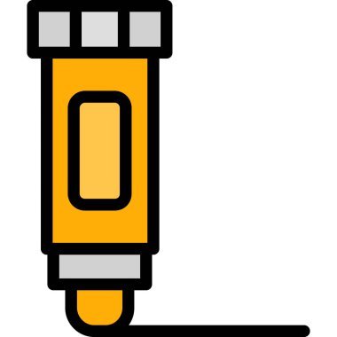 boya kutusu vektör illüstrasyonu