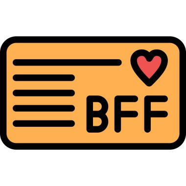 Aşk. Web simgesi basit tasarım