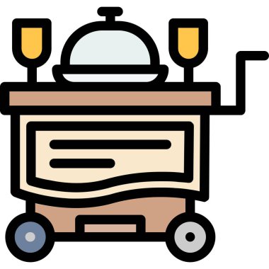 Kahve değirmeni elektrik simgesi