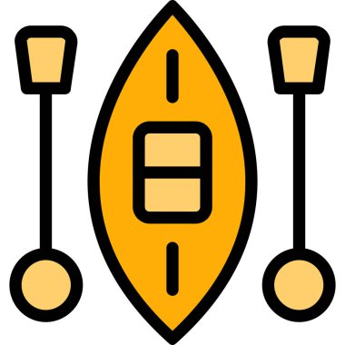 Yol simgesi vektör illüstrasyonu