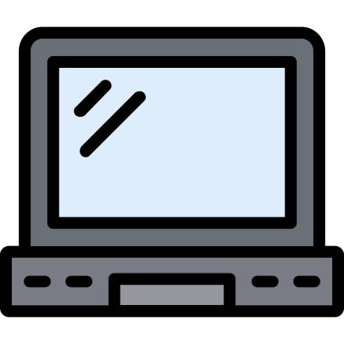 bilgisayar simgesi vektör illüstrasyonu