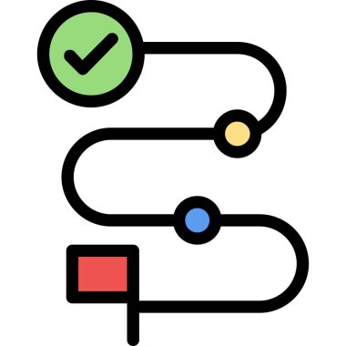 kontrol listesi simgesi doldurulmuş taslak biçimi