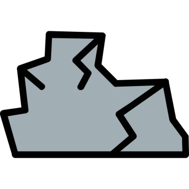 Bir taşın karalaması.