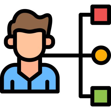 ağ web simgesi basit illüstrasyon