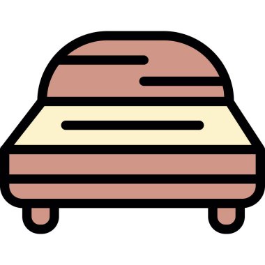 araba simgesi, modern tasarım illüstrasyonu