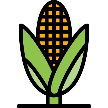 Mısır simgesi, vektör illüstrasyonu