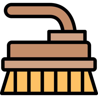 fırça. Web simgesi basit illüstrasyon